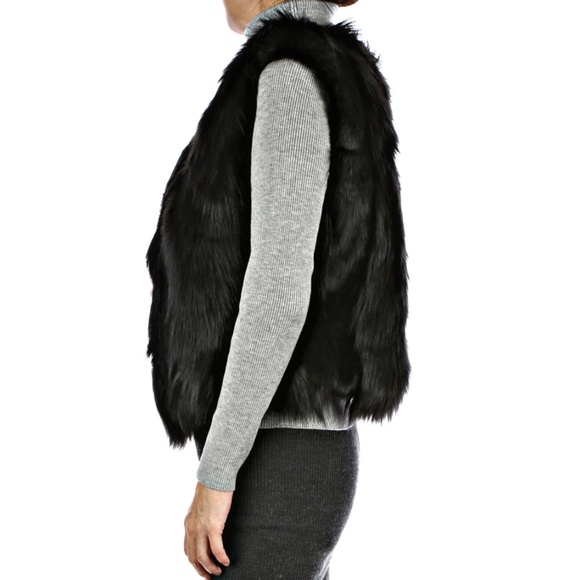 Russian Style Ribbed Fur Vest - Picture 5 of 6